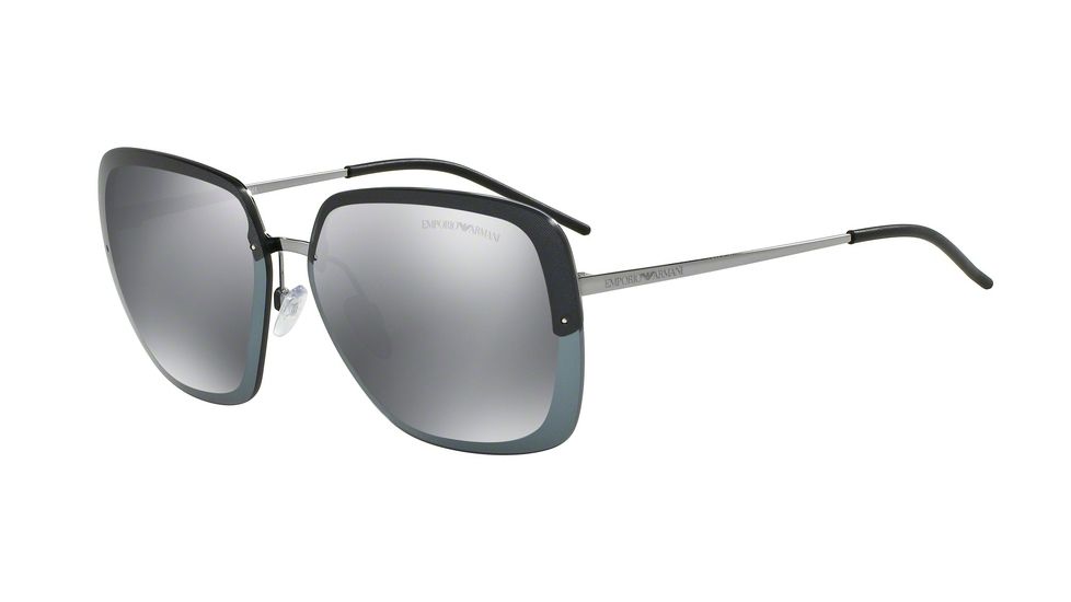 Armani EA2045 Progressive Prescription Sunglasses EA2045-30106G-62 - Lens Diameter 62 mm, Frame Color Gunmetal