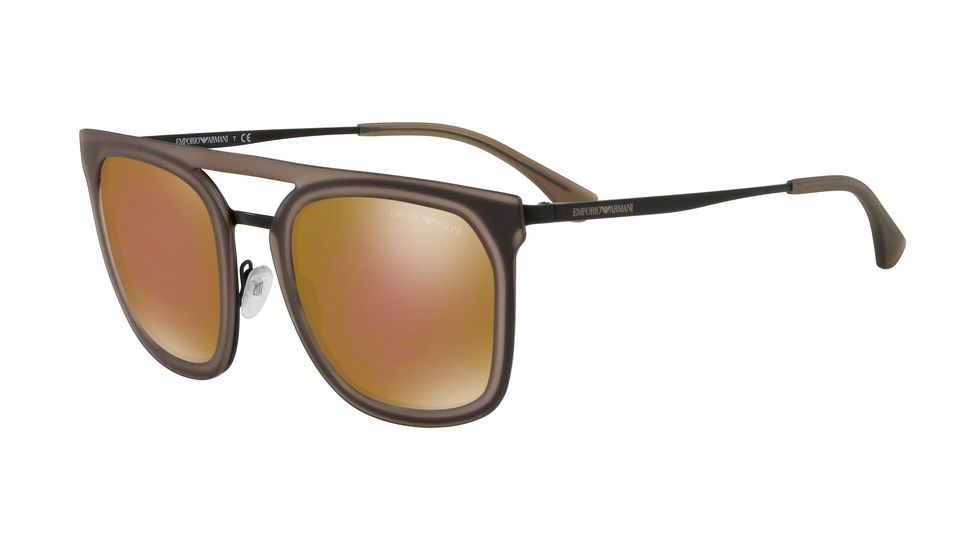 Armani EA2062 Progressive Prescription Sunglasses EA2062-30017D-54 - Lens Diameter 54 mm, Frame Color Matte Black