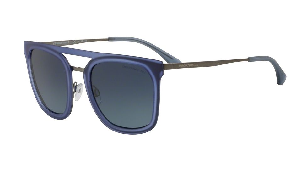 Armani EA2062 Progressive Prescription Sunglasses EA2062-30104U-54 - Lens Diameter 54 mm, Frame Color Matte Gunmetal