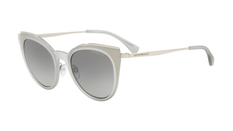 Armani EA2063 Bifocal Prescription Sunglasses EA2063-301511-52 - Lens Diameter 52 mm, Frame Color Silver