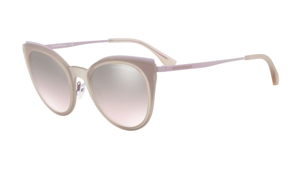 Armani EA2063 Bifocal Prescription Sunglasses, 52mm, Matte Pink/violet, EA2063-32178Z-52-BI