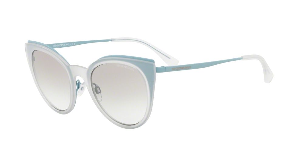 Armani EA2063 Bifocal Prescription Sunglasses EA2063-321811-52 - Lens Diameter 52 mm, Frame Color Matte Turquoise