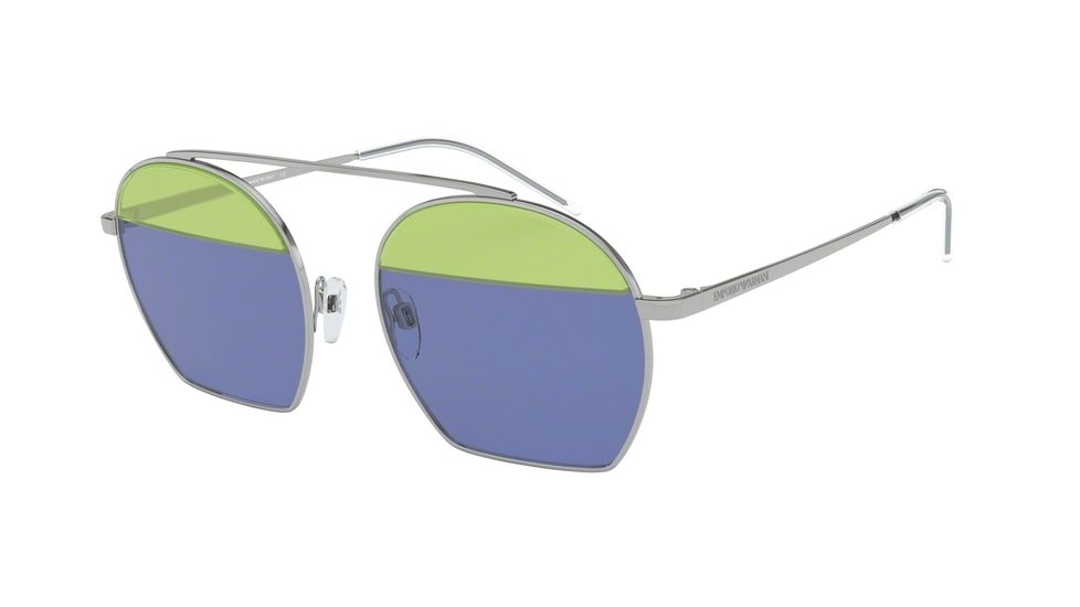 Armani EA2086 Bifocal Prescription Sunglasses, 56mm, EA2086-301076-56-BI