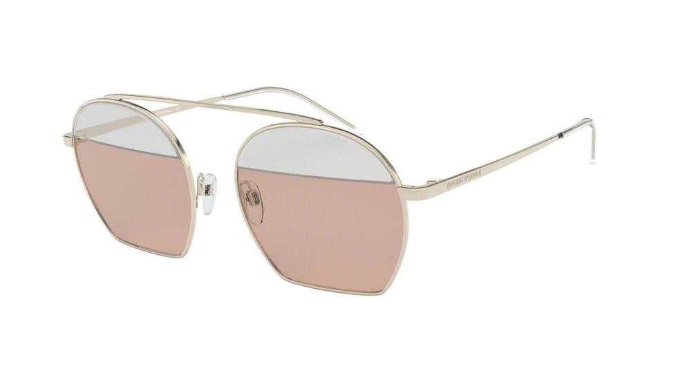 Armani EA2086 Bifocal Prescription Sunglasses, 56mm, EA2086-301364-56-BI