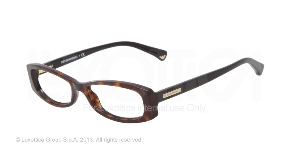Armani EA3007 Bifocal Prescription Eyeglasses 5026-51 - Dark Havana Frame