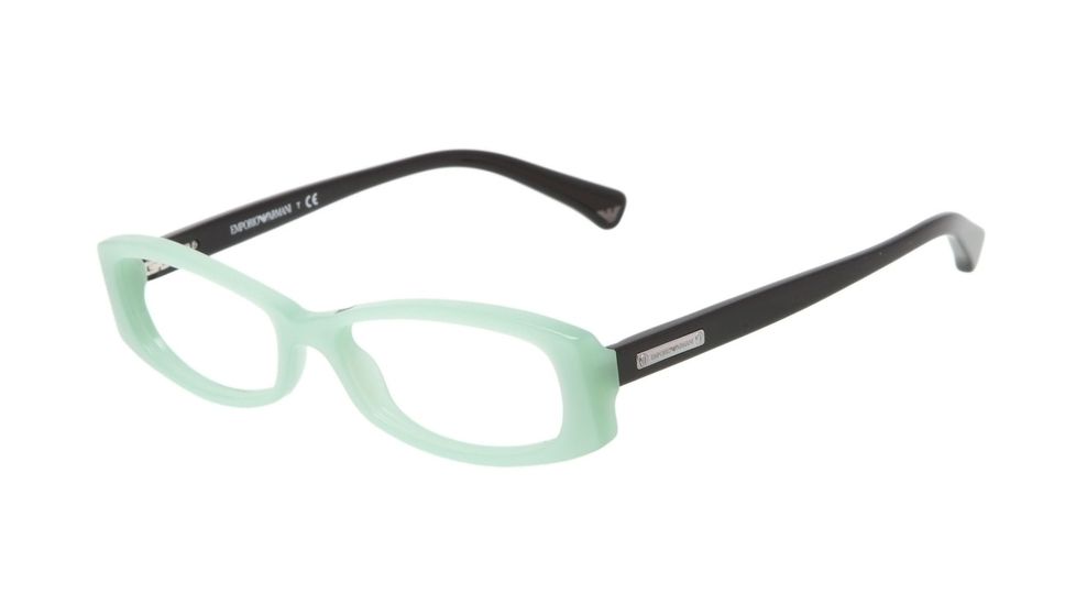 Armani EA3007 Bifocal Prescription Eyeglasses 5085-51 - Aqua Green Opal Frame