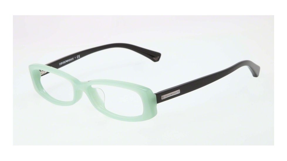 Armani EA3007F Bifocal Prescription Eyeglasses 5085-53 - Aqua Green Opal Frame