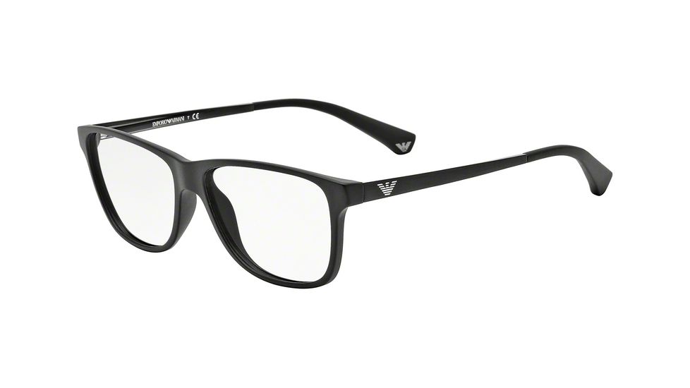Armani EA3025 Bifocal Prescription Eyeglasses 5042-54 - Matte Black Frame