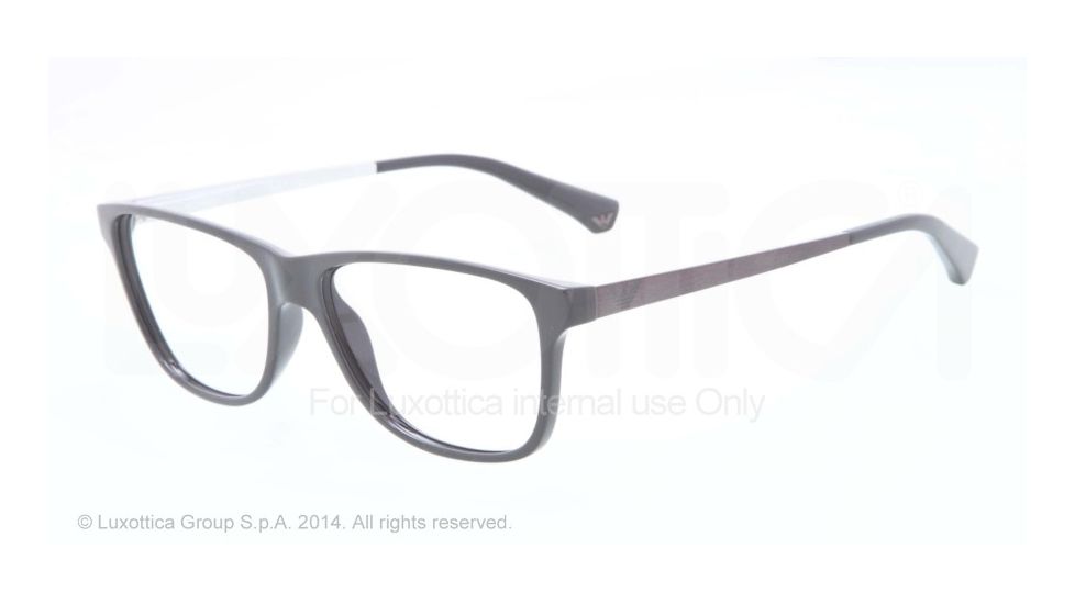 Armani EA3025 Bifocal Prescription Eyeglasses 5197-54 - Grey Frame