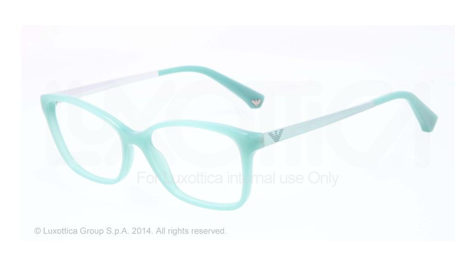 Armani EA3026 Progressive Prescription Eyeglasses 5213-52 - Pearl Green Frame