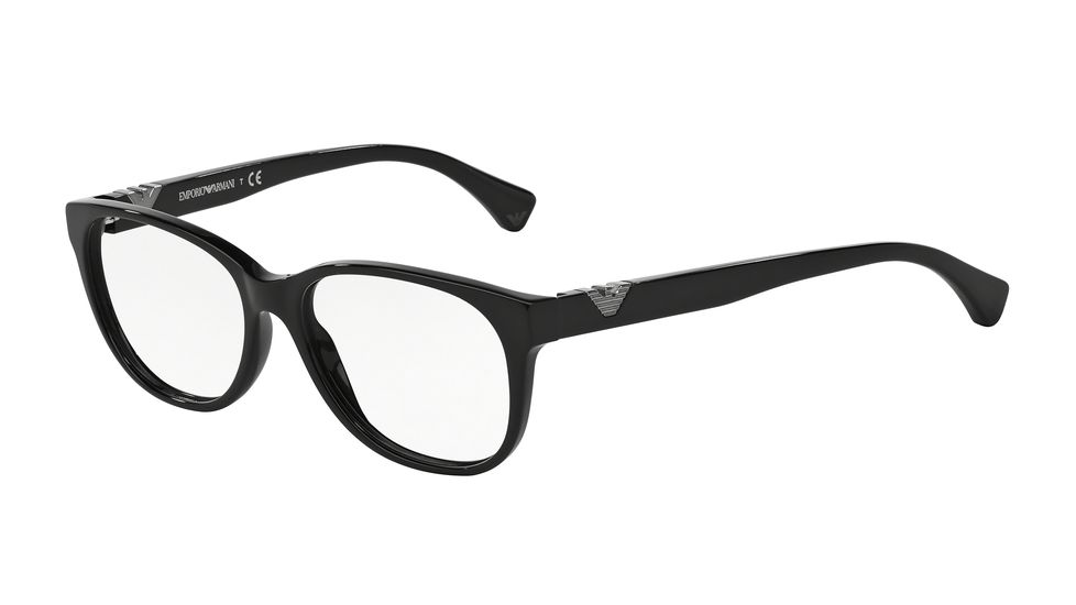 Armani EA3039F Bifocal Prescription Eyeglasses 5017-54 - Black Frame