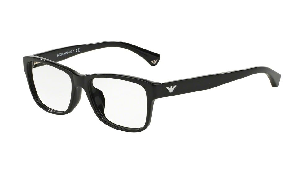 Armani EA3051 Progressive Prescription Eyeglasses 5017-51 - Black Frame