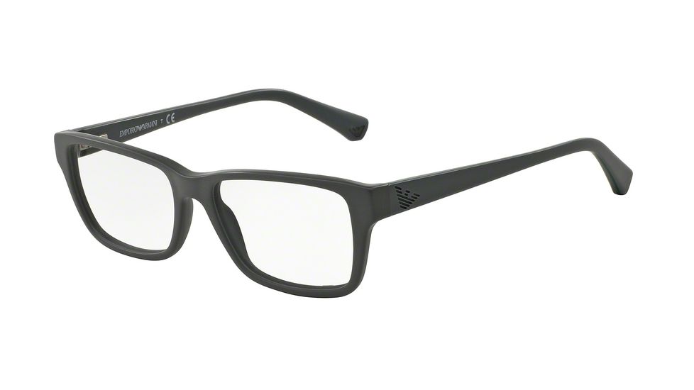 Armani EA3057 Bifocal Prescription Eyeglasses 5369-52 - Matte Grey Frame