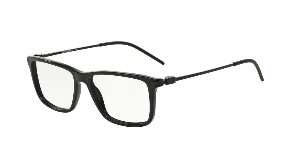 Armani EA3063F Bifocal Prescription Eyeglasses 5017-55 - Black Frame