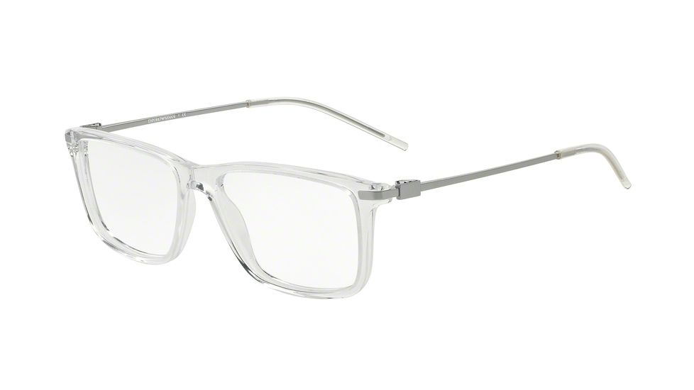 Armani EA3063F Bifocal Prescription Eyeglasses 5371-55 - Transparent Frame