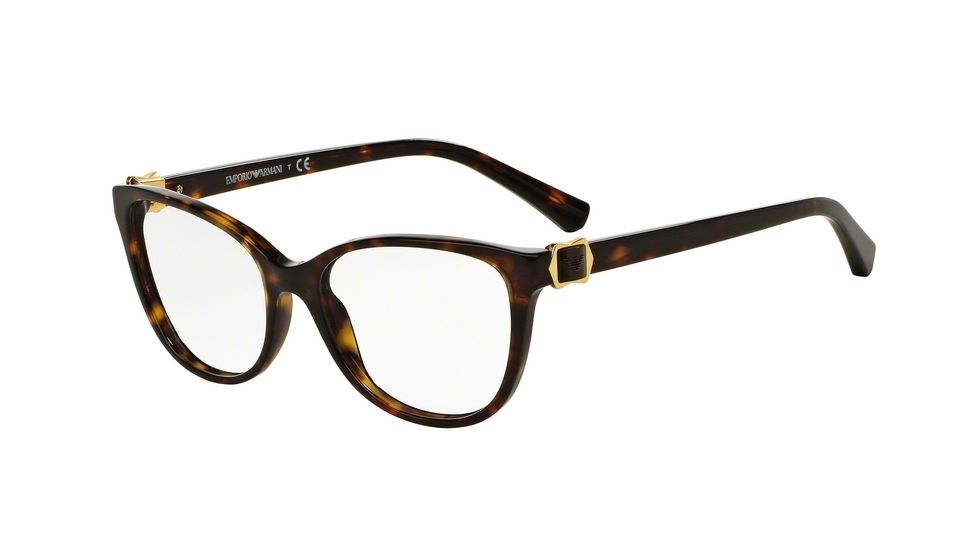 Armani EA3077 Progressive Prescription Eyeglasses 5026-52 - Havana Frame