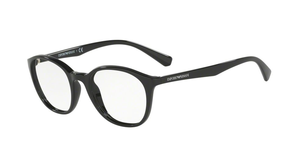 Armani EA3079 Progressive Prescription Eyeglasses 5017-49 - Black Frame
