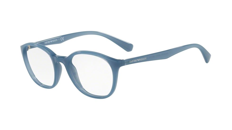 Armani EA3079 Progressive Prescription Eyeglasses 5505-49 - Opal Wisteria Frame