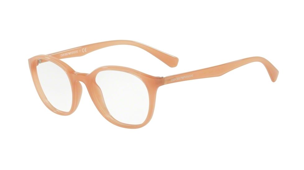 Armani EA3079 Progressive Prescription Eyeglasses 5506-49 - Opal Honey Frame