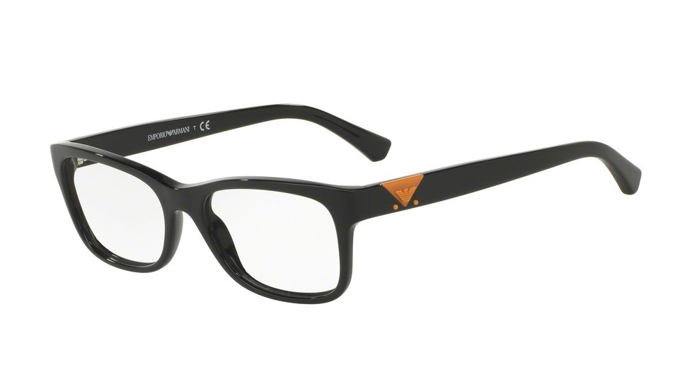 Armani EA3093 Bifocal Prescription Eyeglasses 5017-51 - Black Frame