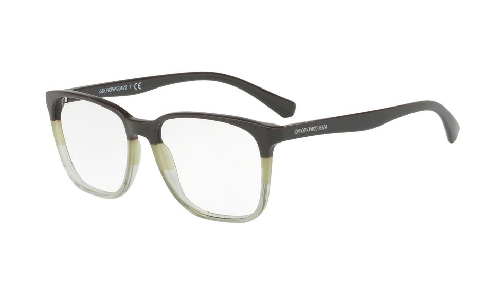 Armani EA3127 Single Vision Prescription Eyeglasses 5627-53 - Green Frame