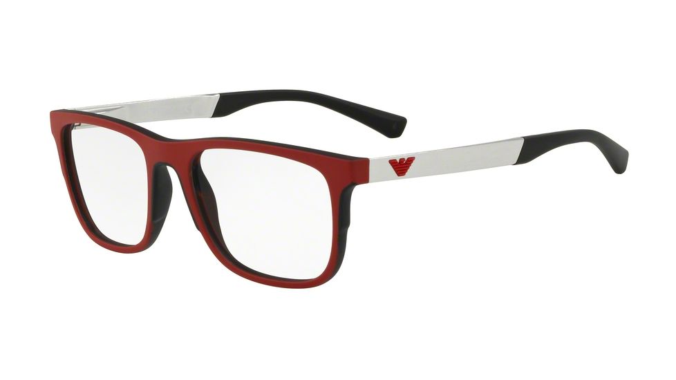 Armani EA3133 Prescription Eyeglasses 5666-55 - Matte Black Frame