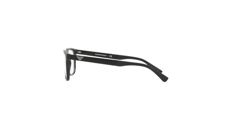 Armani EA3133 Prescription Eyeglasses, 53mm, Black, EA3133-5017-53-SV