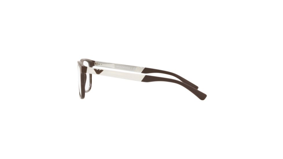 Armani EA3133 Prescription Eyeglasses, 53mm, Brown, EA3133-5064-53-SV
