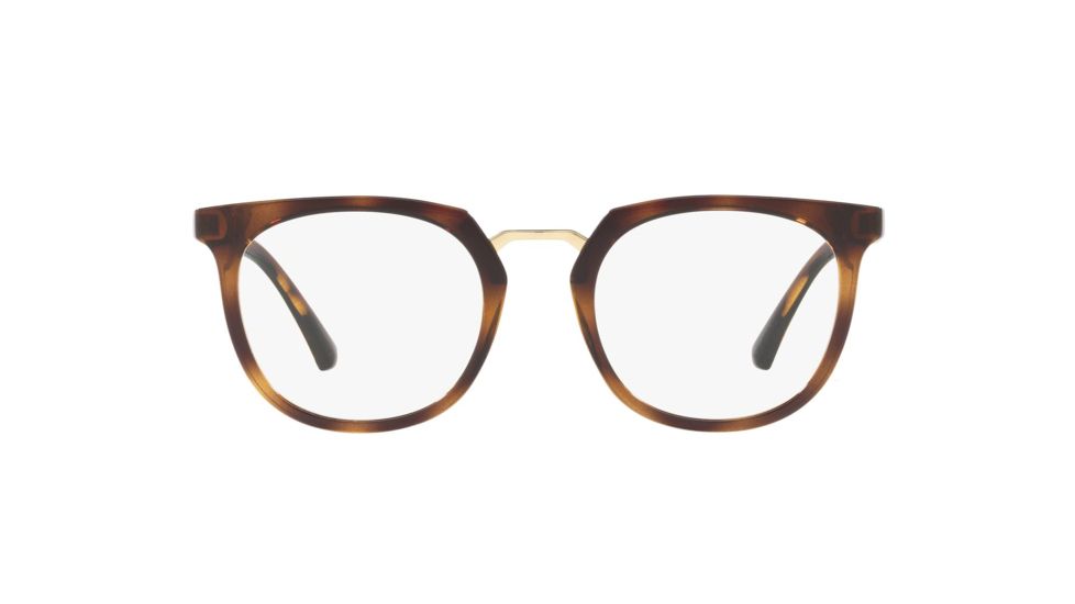 Armani EA3139F Progressive Prescription Eyeglasses, 51mm, Dark Havana, EA3139F-5026-51-PRO