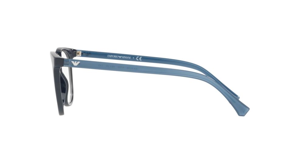 Armani EA3139F Progressive Prescription Eyeglasses 5722-51 - Dark Jeans