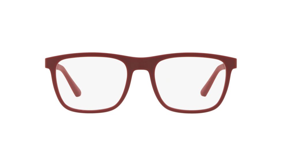 Armani EA3140 Prescription Eyeglasses 5720-53 - Matte Red Frame