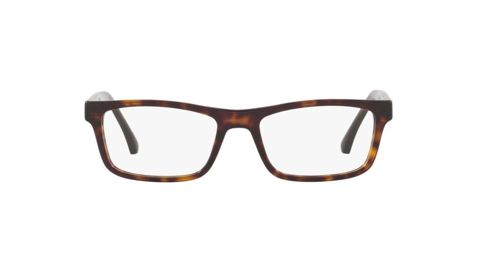 Armani EA3143F Prescription Eyeglasses, 55mm, Dark Havana, EA3143F-5089-55-SV