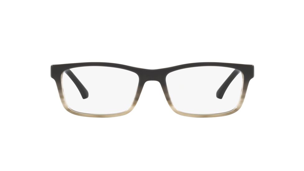 Armani EA3143F Prescription Eyeglasses, 55mm, Striped Black, EA3143F-5729-55-SV