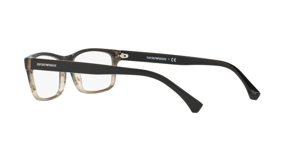 Armani EA3143F Prescription Eyeglasses, 55mm, Striped Black, EA3143F-5729-55-SV