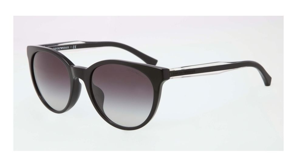 Armani EA4003F Progressive Prescription Sunglasses EA4003F-50178G-55 - Lens Diameter 55 mm, Frame Color Black