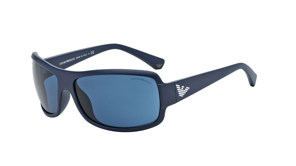Armani EA4012 Bifocal Prescription Sunglasses EA4012-505980-63 - Lens Diameter 63 mm, Frame Color Matte Dark Blue