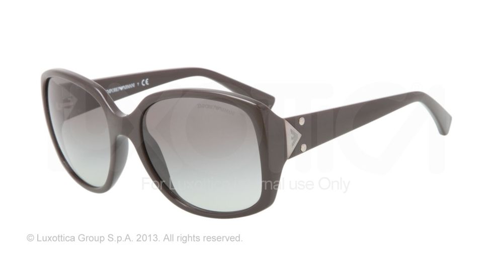 Armani EA4018 Bifocal Prescription Sunglasses EA4018-511811-57 - Lens Diameter 57 mm, Frame Color Brown/gray
