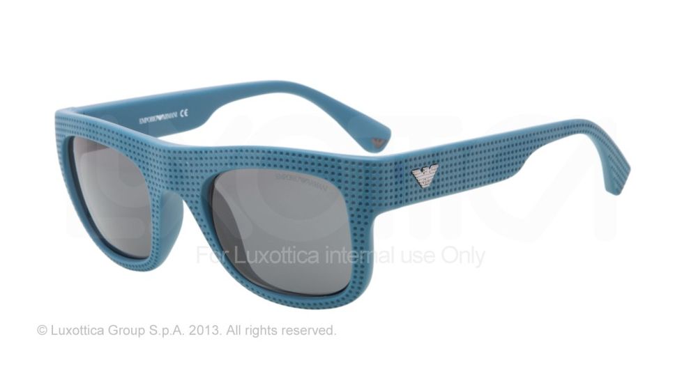 Armani EA4019 Single Vision Prescription Sunglasses EA4019-513987-51 - Lens Diameter 51 mm, Frame Color Petroleum