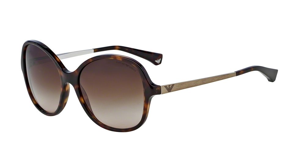 Armani EA4024F Bifocal Prescription Sunglasses EA4024F-502613-56 - Lens Diameter 56 mm, Frame Color Dark Havana