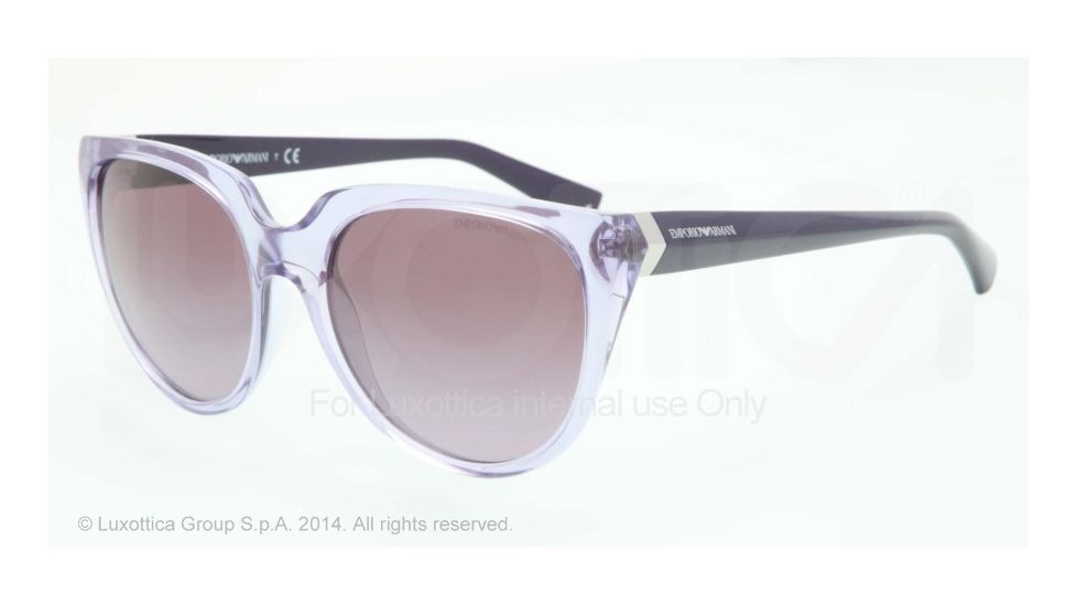 Armani EA4027 Bifocal Prescription Sunglasses EA4027-50718H-57 - Lens Diameter 57 mm, Frame Color Lilac
