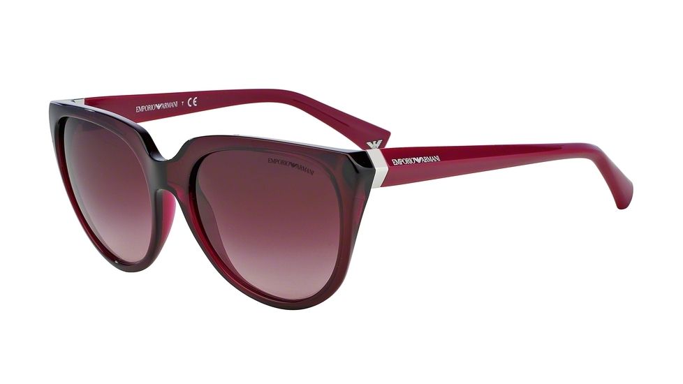 Armani EA4027 Bifocal Prescription Sunglasses EA4027-51998H-57 - Lens Diameter 57 mm, Frame Color Cyclamen