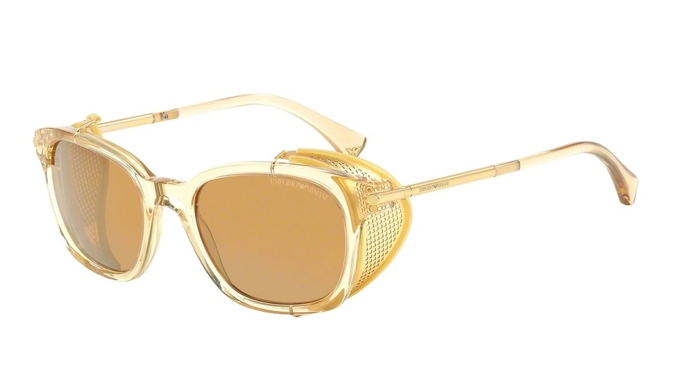Armani EA4028Z Bifocal Prescription Sunglasses EA4028Z-52076H-52 - Lens Diameter 52 mm, Frame Color Gold