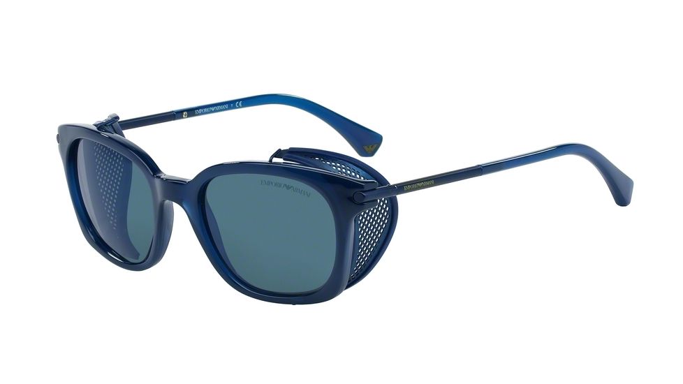 Armani EA4028Z Bifocal Prescription Sunglasses EA4028Z-520896-52 - Lens Diameter 52 mm, Frame Color Electric Blue