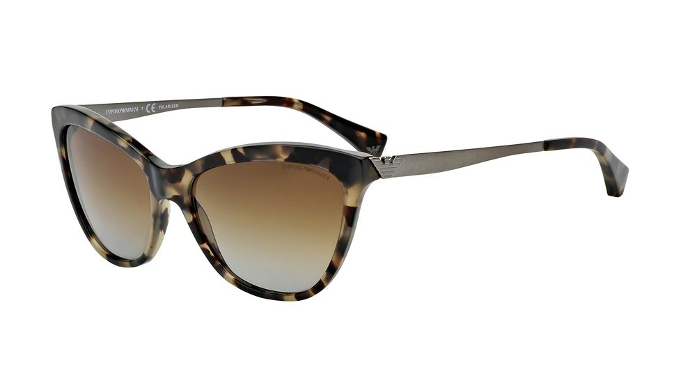 Armani EA4030F Single Vision Prescription Sunglasses EA4030F-5234T5-57 - Lens Diameter 57 mm, Frame Color Havana