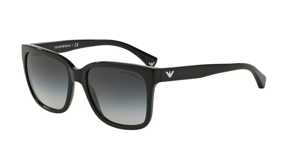 Armani EA4042 Bifocal Prescription Sunglasses EA4042-50178G-55 - Lens Diameter 55 mm, Frame Color Black