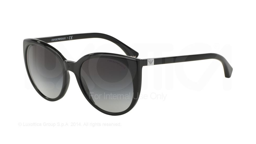 Armani EA4043 Progressive Prescription Sunglasses EA4043-50178G-55 - Lens Diameter 55 mm, Frame Color Black