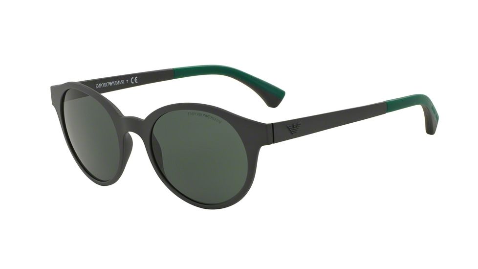 Armani EA4045 Bifocal Prescription Sunglasses EA4045-534171-51 - Lens Diameter 51 mm, Frame Color Matte Grey