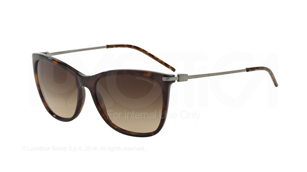 Armani EA4051 Progressive Prescription Sunglasses EA4051-502613-56 - Lens Diameter 56 mm, Frame Color Havana