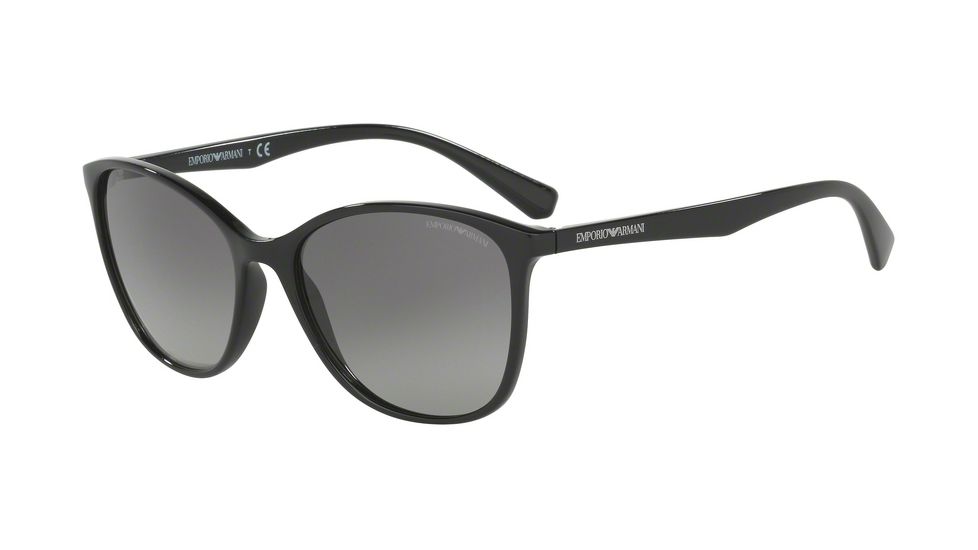 Armani EA4073 Progressive Prescription Sunglasses EA4073-501711-56 - Lens Diameter 56 mm, Frame Color Black