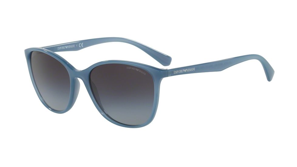 Armani EA4073 Progressive Prescription Sunglasses EA4073-55058G-56 - Lens Diameter 56 mm, Frame Color Opal Wisteria